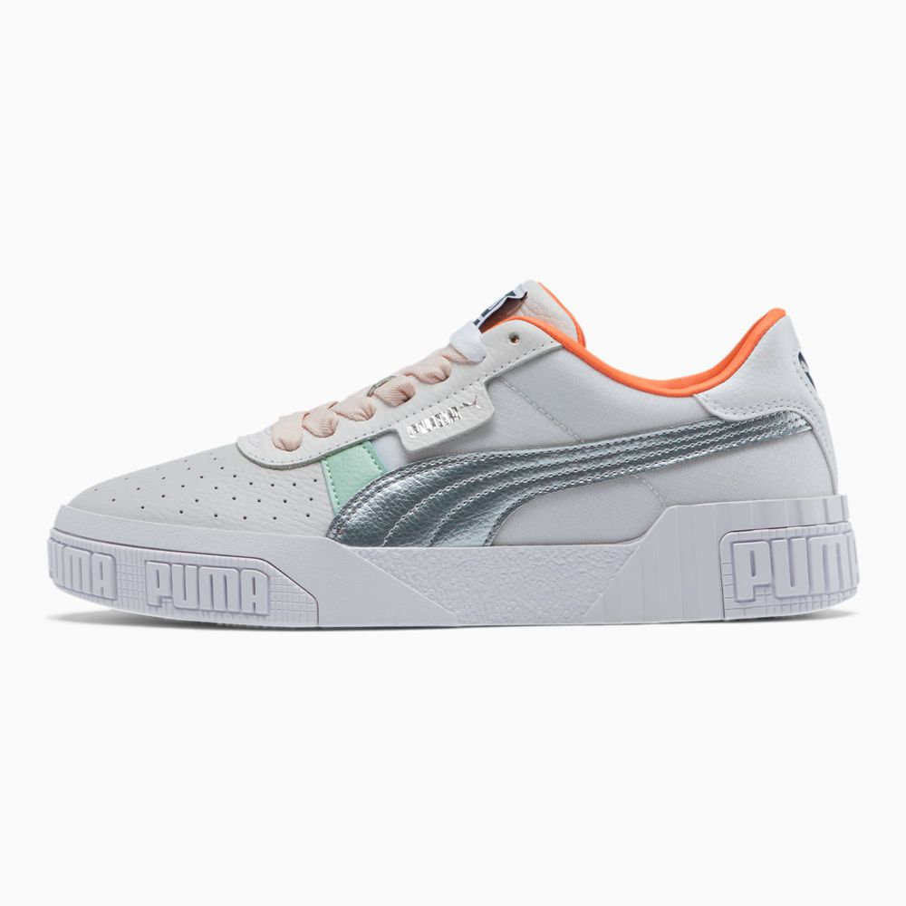 Puma Cali Bold Clear Női Sportcipő - Fehér/Titán ( Hungary - BPZUN1453 )